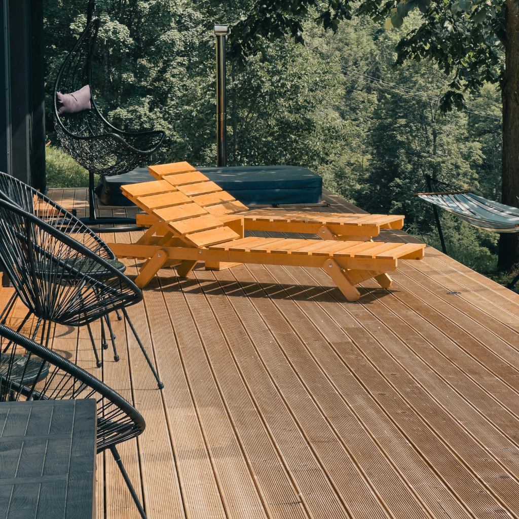 Decked Patio Solutions in Elton