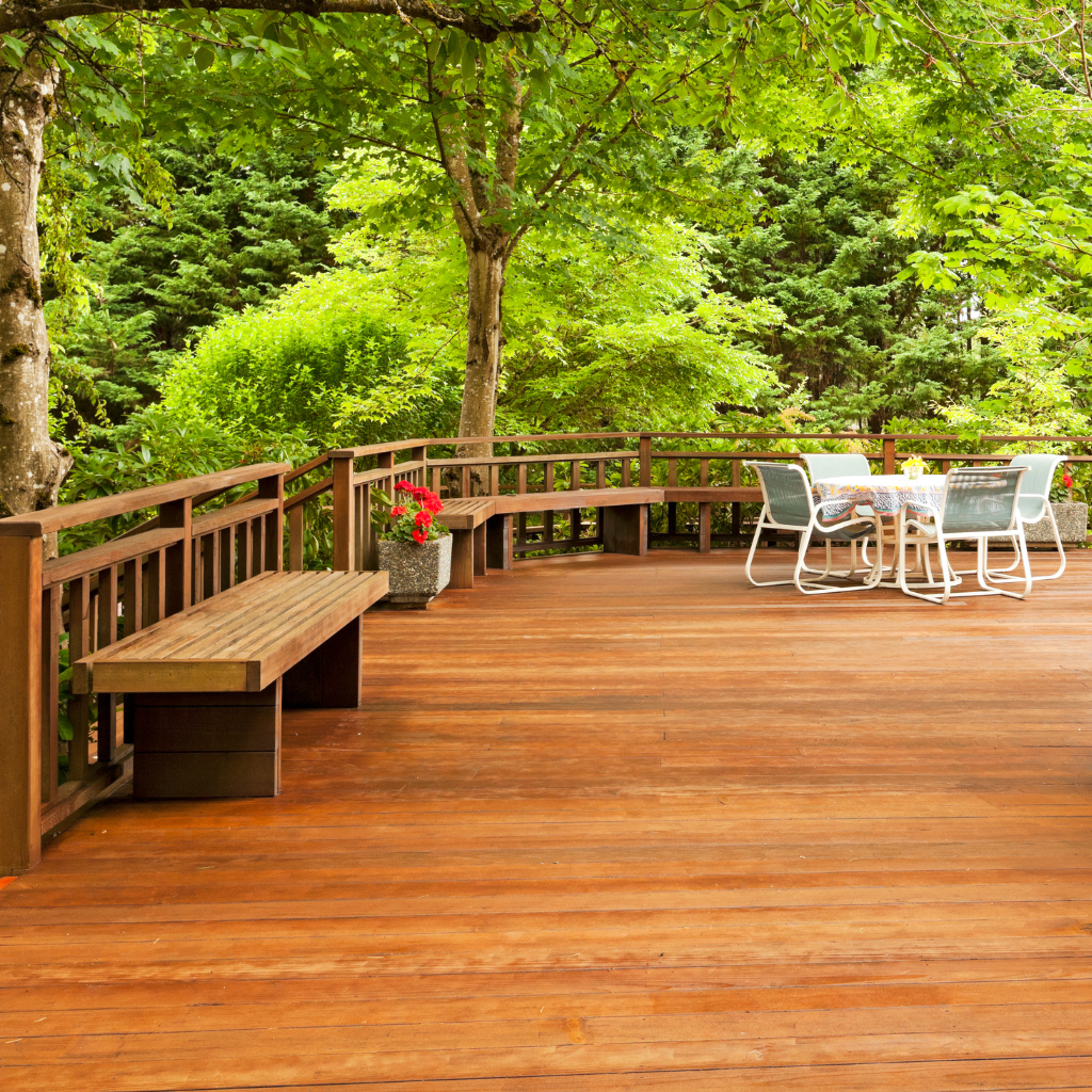 Decked Patios in Elton