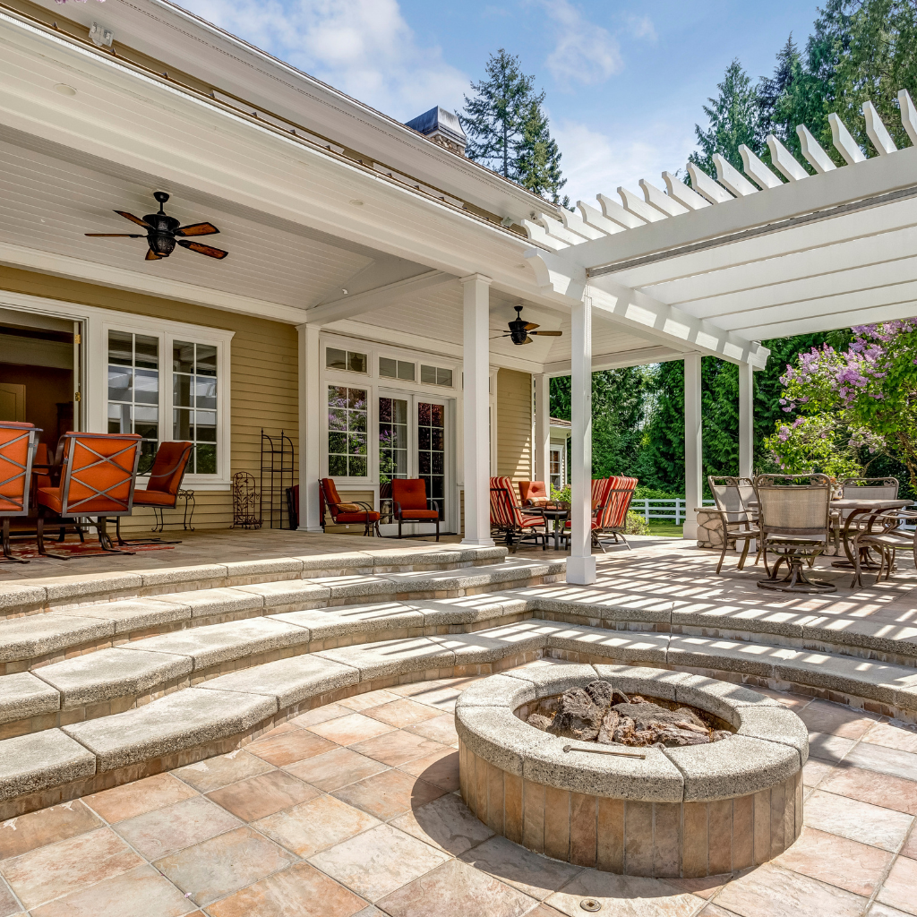 New Patio Install in Elton